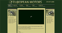 Desktop Screenshot of europeanmotorsofnaples.com